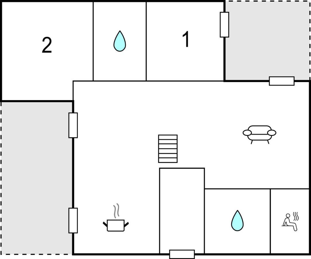 2 Bedroom Awesome Home In Lembruch-Duemmer See Luaran gambar